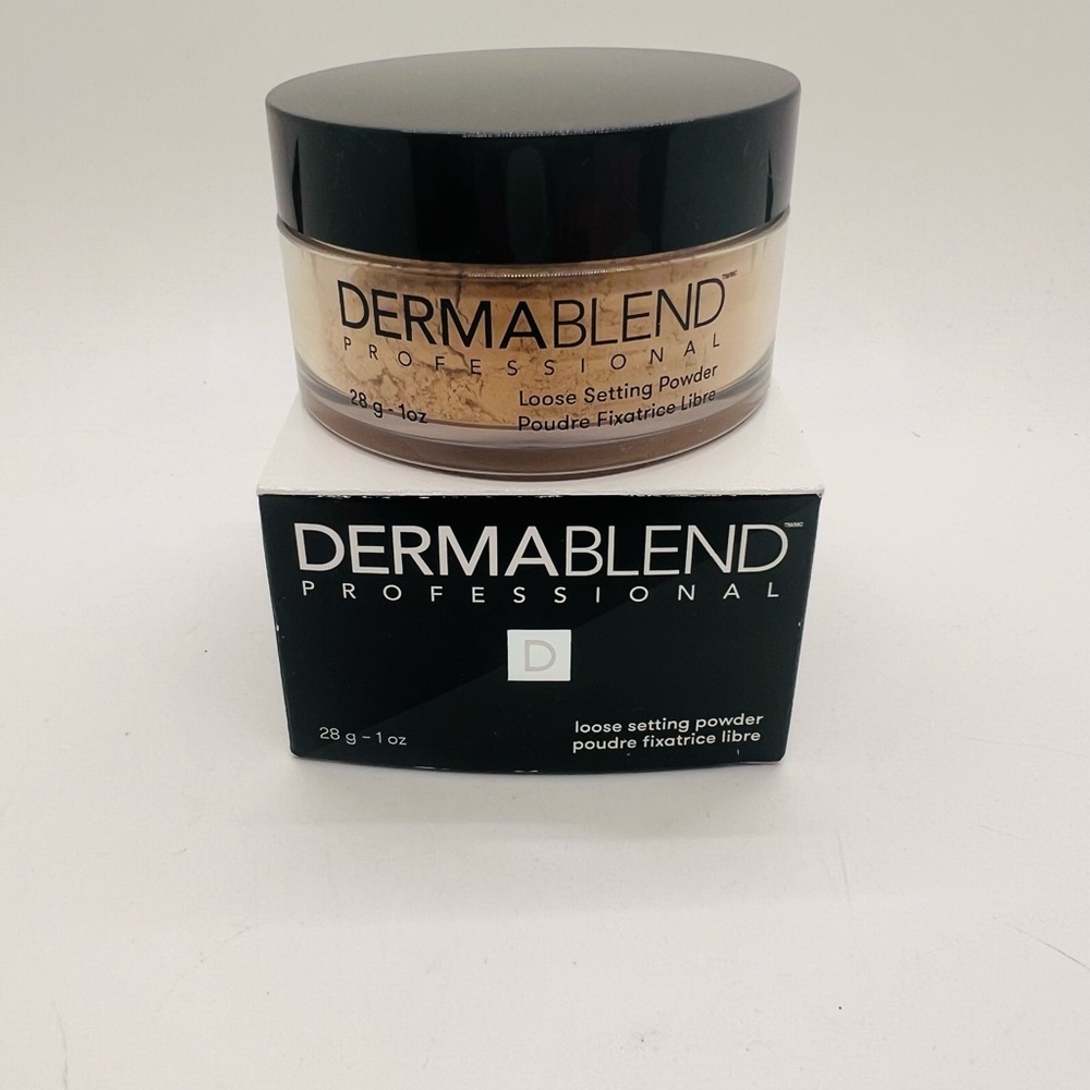NWT Dermablend Professional Loose Setting Powder in Cool Beige 1 oz (full size) - Picture 4 of 10